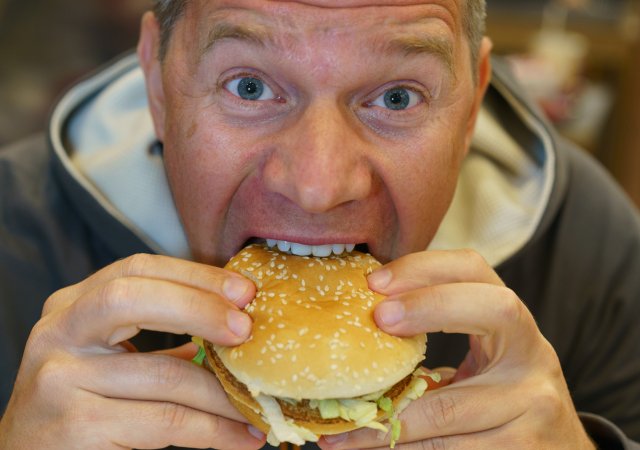 Big Mac hamburger