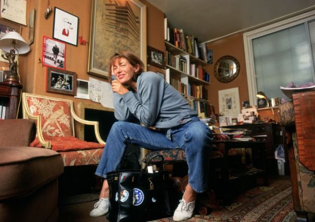 Jane Birkinová se svou kabelkou