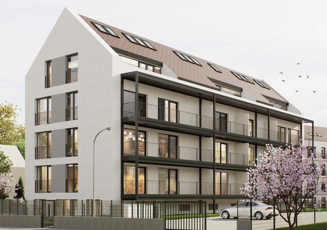 vizualizace Rezidence Green Předboj