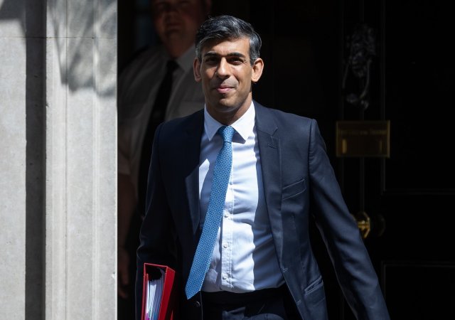 Britský premiér Rishi Sunak
