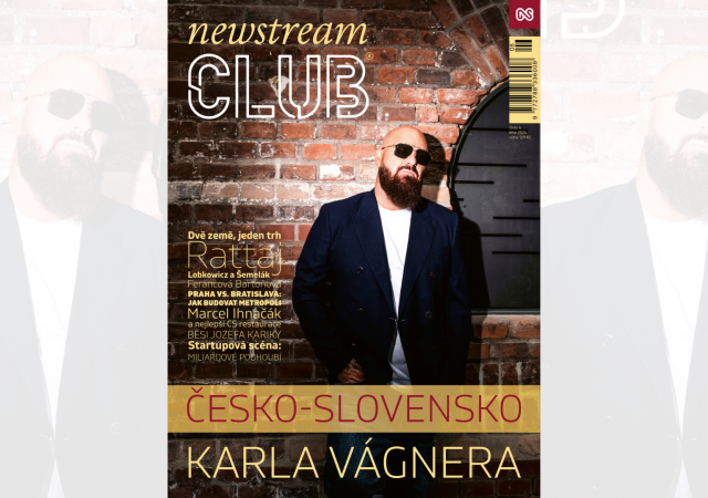 Obálka magazínu newstream CLUB 4