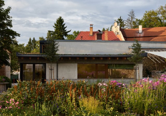 Krafferova zahrada v Jindřichově Hradci