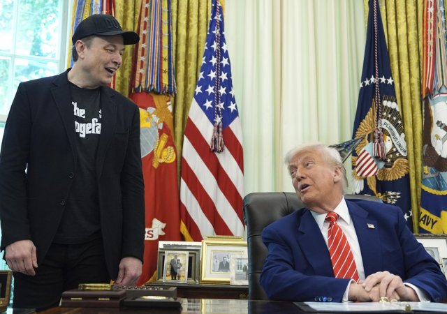 Elon Musk a Donald Trump