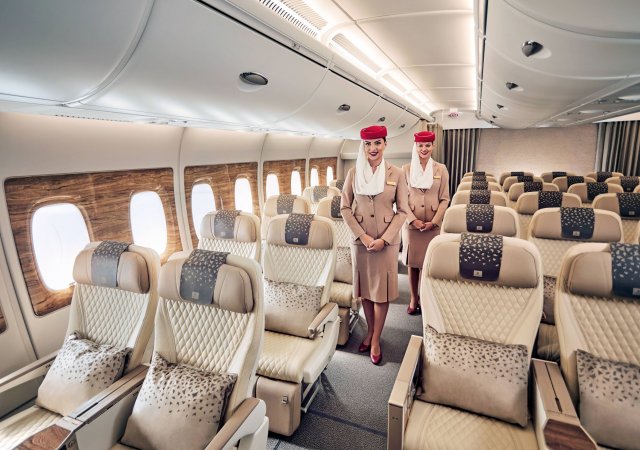 Emirates nasadí modernizovaný Airbus A380 pro 569 cestujících, který nabídne také třídu Premium Economy.