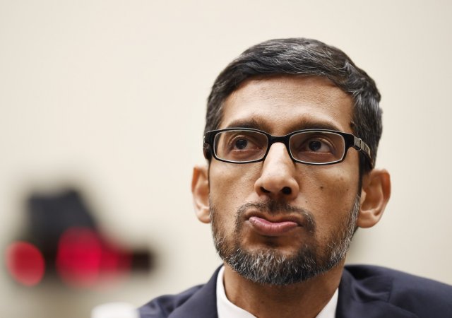 CEO společností Google a Alphabet Sundar Pichai