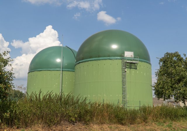 Bioplynová stanice na Moravě