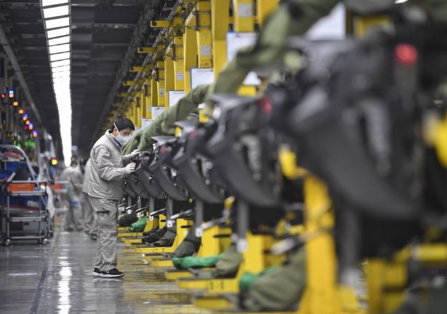 Čínský závod automobilky Volkswagen