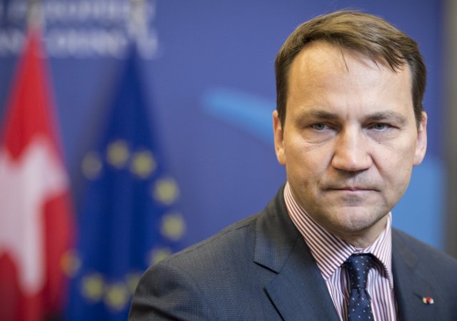 Polský ministr zahraničí Radoslaw Sikorski