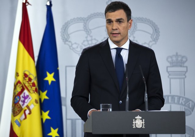 Španělský premiér Pedro Sánchez