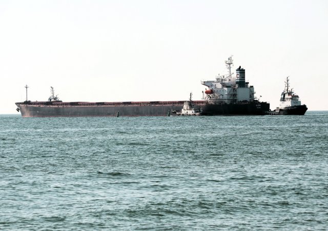 Ukrajina protestuje proti ruským lodím s ukradeným obilím v Izraeli