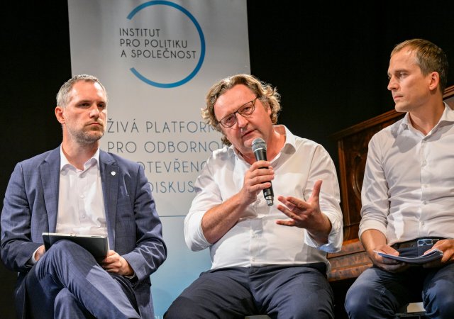 Zdeněk Hřib, primátor, politik, Petr Hlaváček, náměstek primátora, Jan Čižinský, starosta