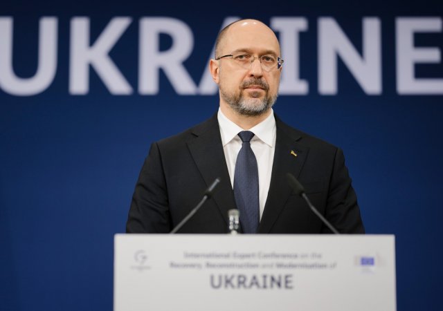 Ukrajinský premiér Denys Šmyhal