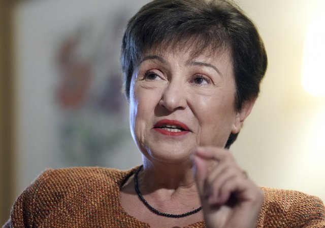 Šéfka Mezinárodního měnového fondu (MMF) Kristalina Georgievová