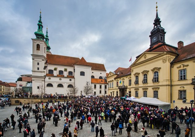 Setkání předsedy hnutí ANO Andreje Babiše s občany