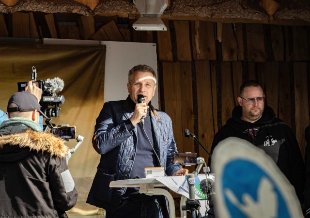 Poslanec Alternativy pro Německo (AfD) Petr Bystroň