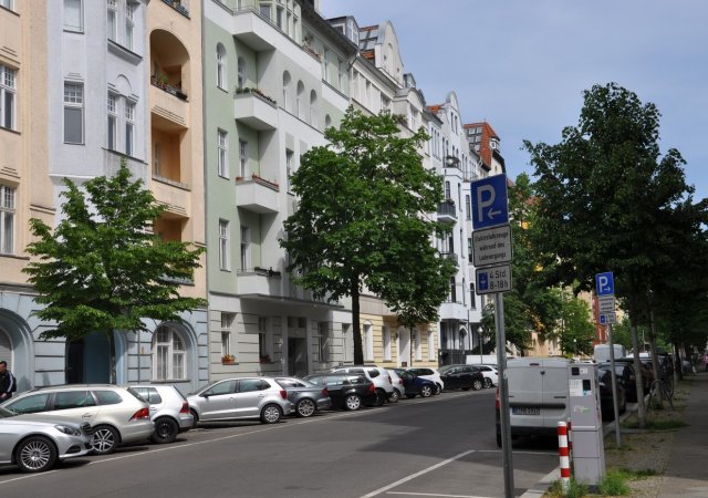 Ulice Thomasiusstrasse v Berlíně