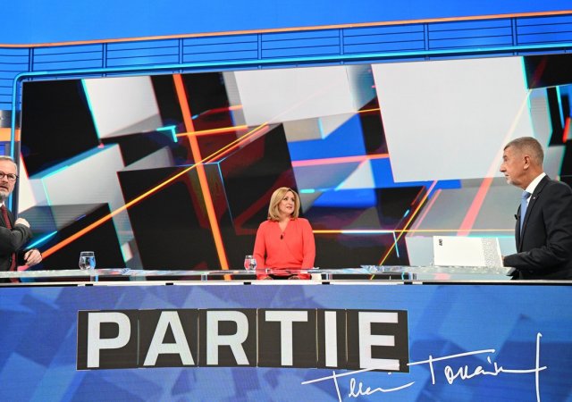 Diskusní pořad Partie Terezie Tománkové