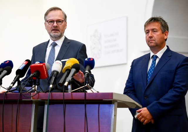 Premiér Petr Fiala