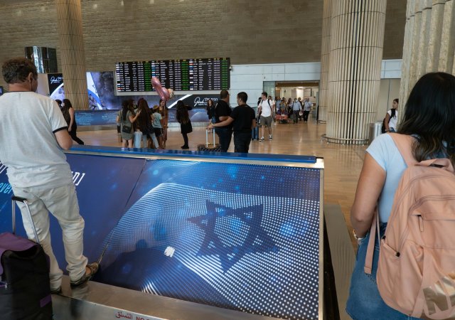 letiště Tel Aviv