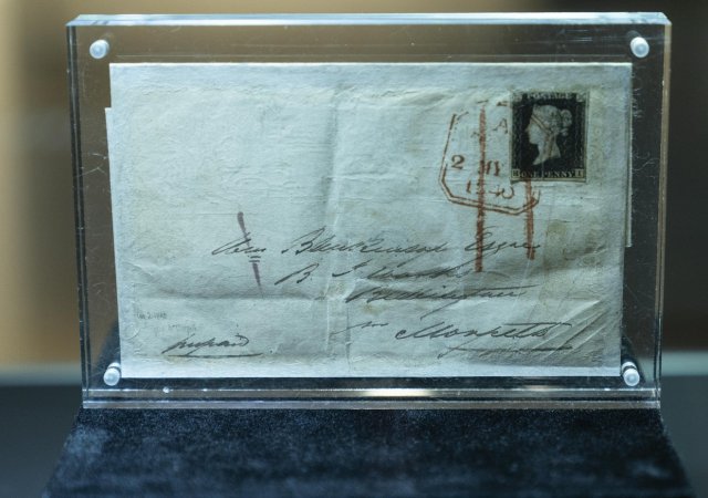 Známka Penny Black z roku 1840