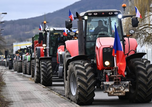 Farmářský double. V pondělí traktory v Praze, ve čtvrtek na hranicích