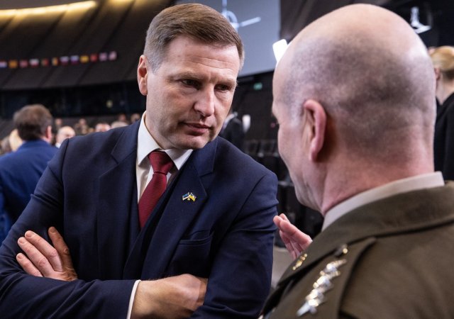 Estonský ministr obrany Hanno Pevkur