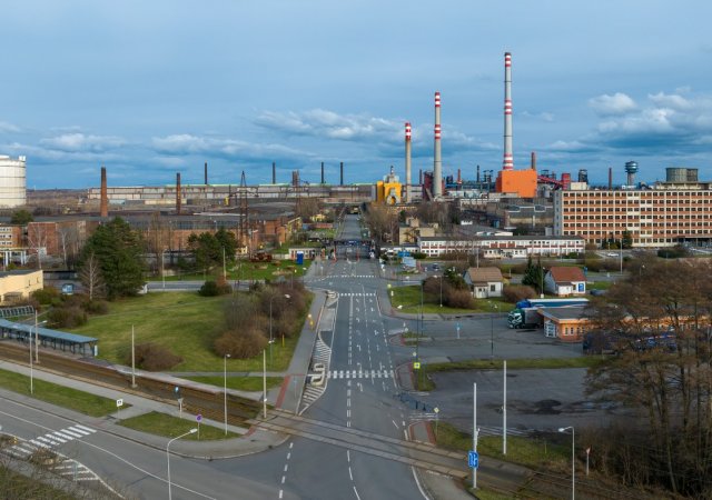Areál firmy Liberty Ostrava