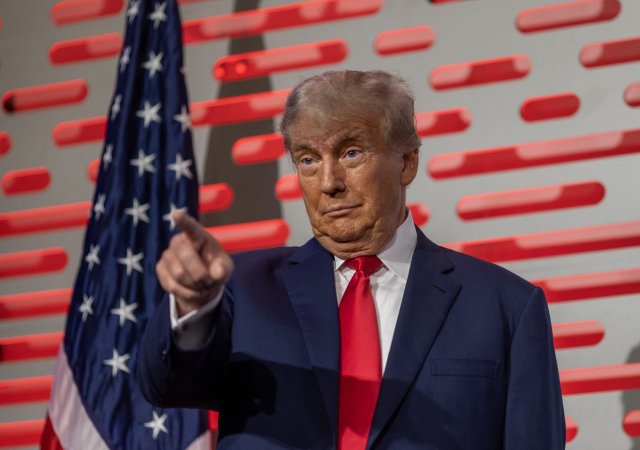 Prezidentský kandidát Donald Trump