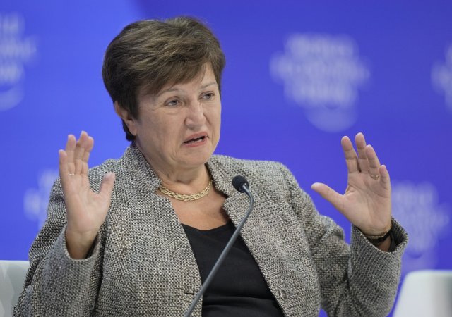 Šéfka Mezinárodního měnového fondu Kristalina Georgievová