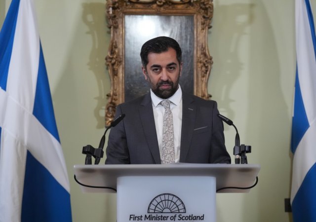 Skotský první ministr Humza Yousaf