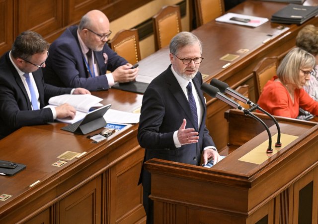 Premiér Petr Fiala (ODS)
