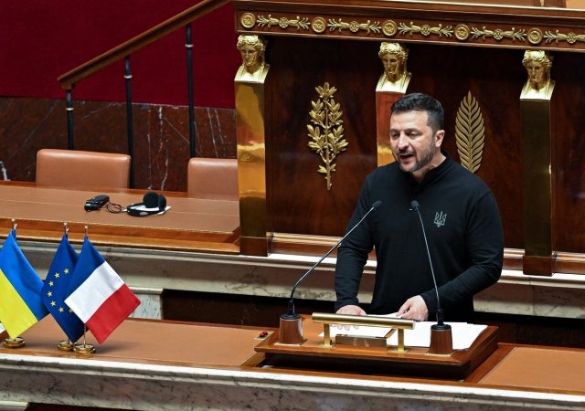 Ukrajinský prezident Volodymyr Zelenskyj
