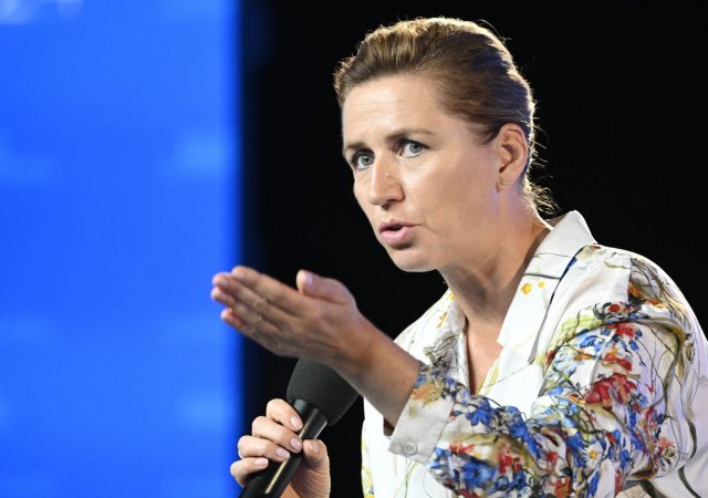 Dánská premiérka Mette Frederiksenová