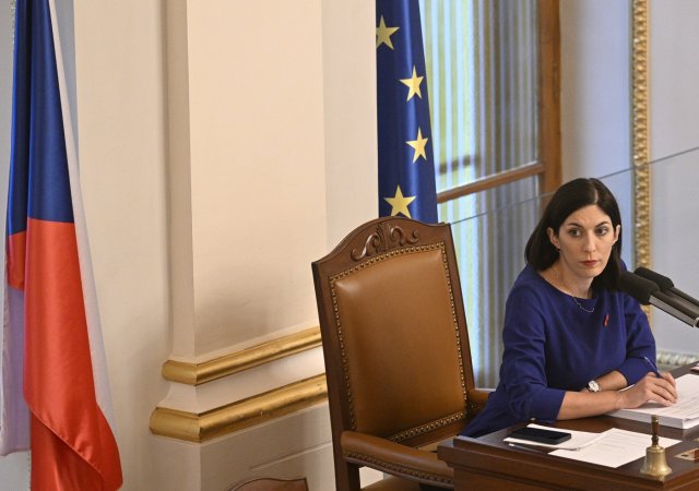 Předsedkyně Sněmovny Markéta Pekarová Adamová (TOP 09)