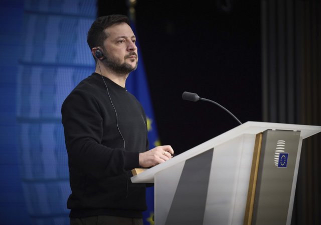 Ukrajinský prezident Volodymyr Zelenskyj