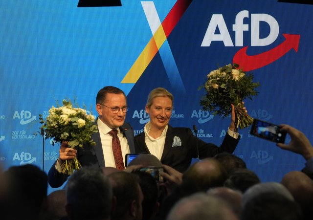 Tino Chrupalla, Alice Weidelová