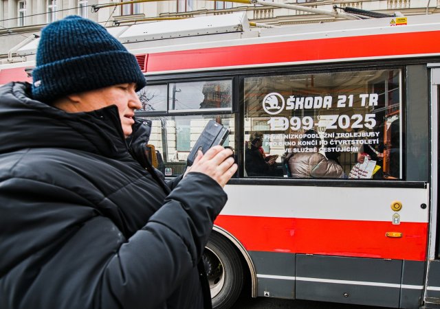 Trolejbus z plzeňské Škody