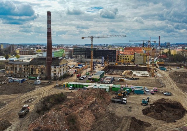 Areál bývalé brněnské Zbrojovky Brno