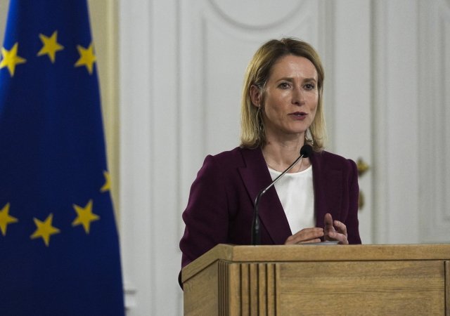 Šéfka unijní diplomacie Kaja Kallasová