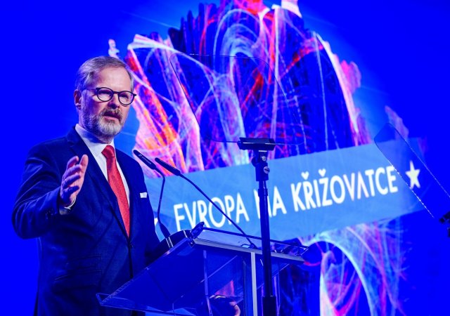 Premiér Petr Fiala (ODS)