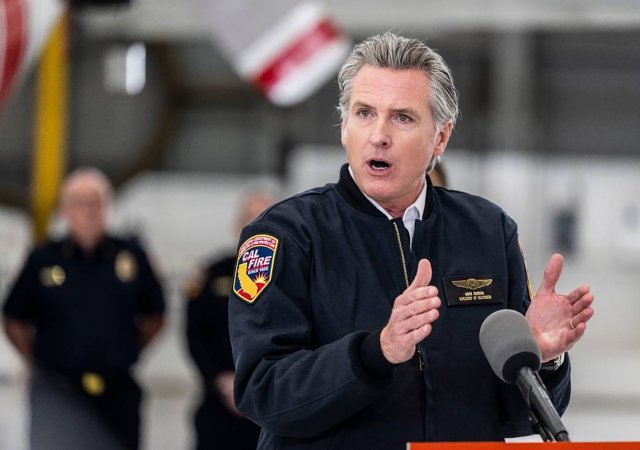 Guvernér Kalifornie Gavin Newsom