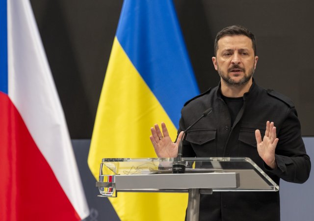 Ukrajinský prezident Volodymyr Zelenskyj