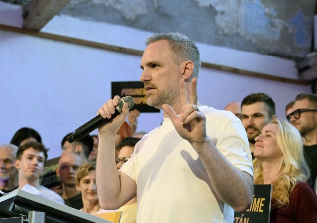 Předseda Pirátů Zdeněk Hřib