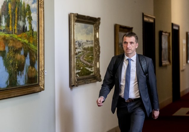 Ministr průmyslu a obchodu Lukáš Vlček (STAN)