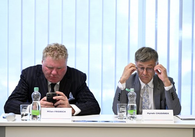 Milan Fridrich a  Hynek Chudárek