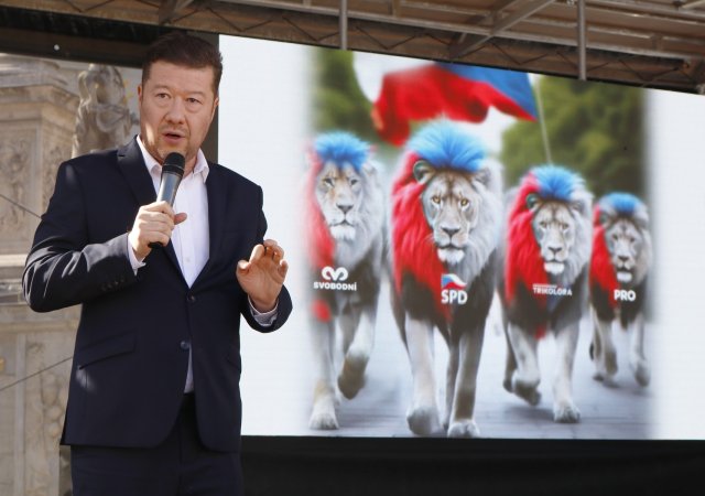 Tomio Okamura zahajuje kampaň