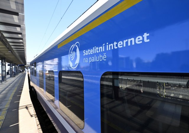 Češi mají ve vlacích nejrychlejší připojení v rámci EU