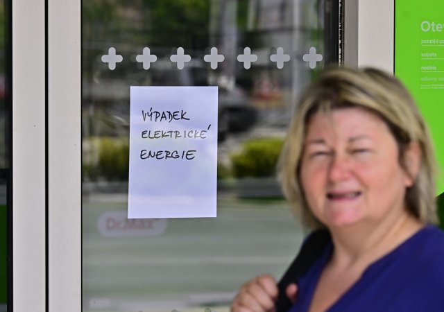 Česko postihl velký výpadek proudu