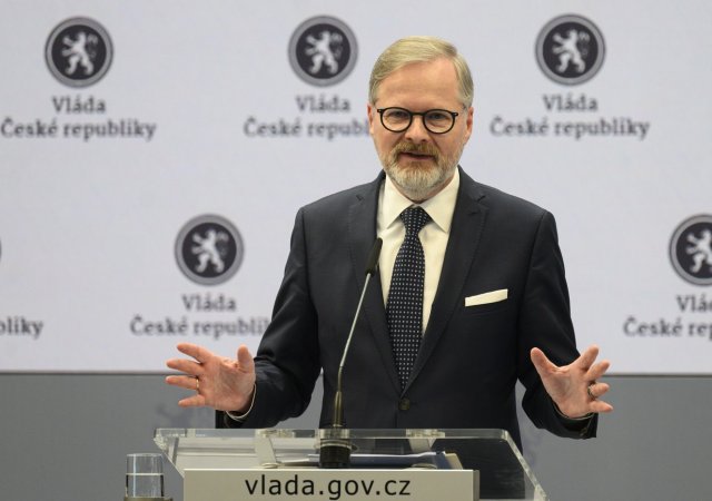 Premiér Petr Fiala (ODS)