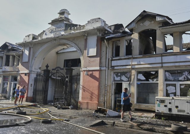 Rusové zaútočili na Oděsu. Poškodili památky pod ochranou UNESCO